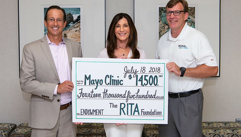 Mayo Clinic Jacksonville receives $ 14,500.00